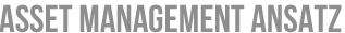 Asset Management Ansatz